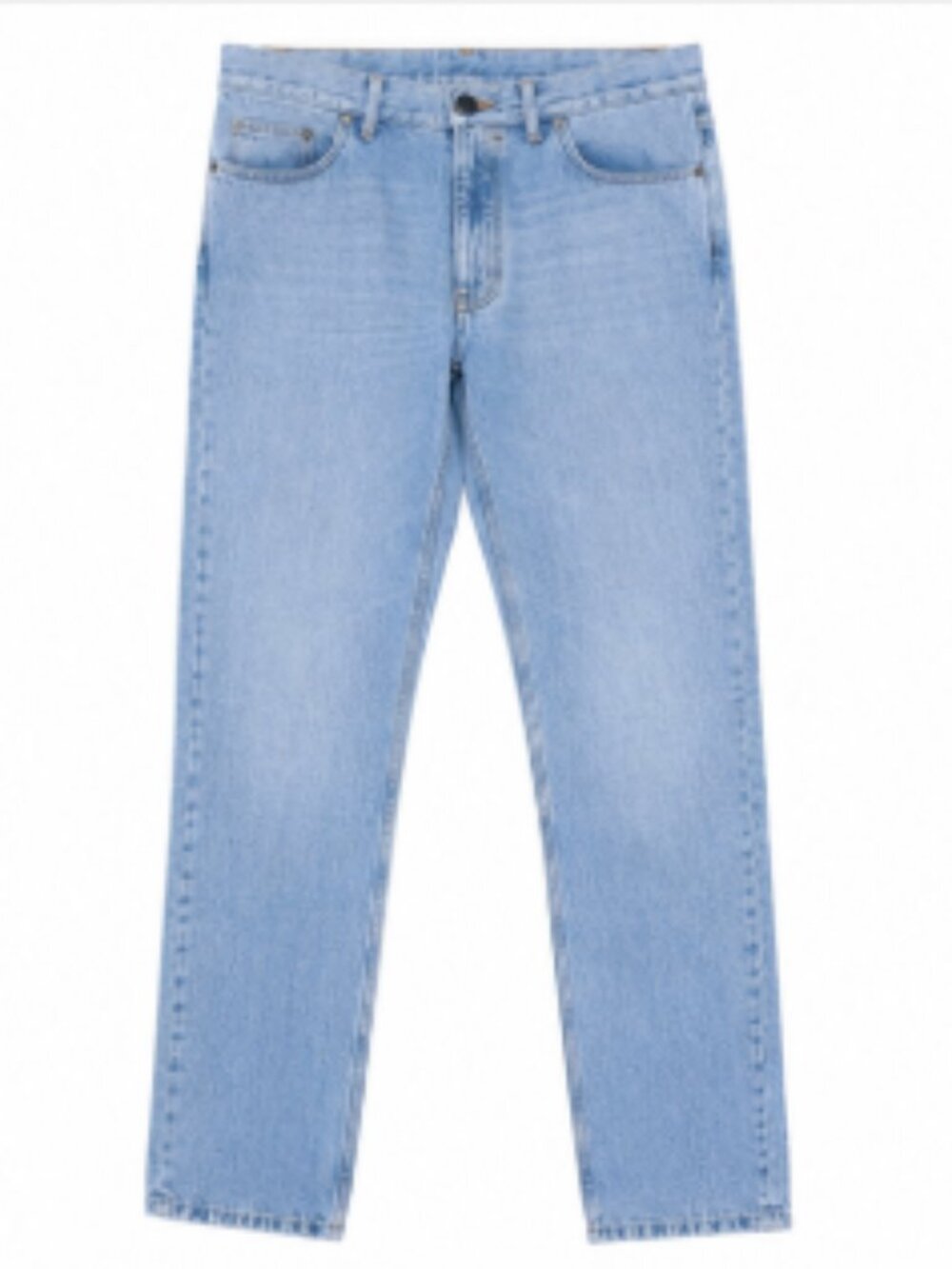 Zegna Roccia Light Wash Italian Denim Jeans Men's Size 36 Made in Italy - Picture 1 of 11